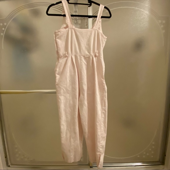 Vintage 80s cotton jumpsuit - Picture 2 of 9